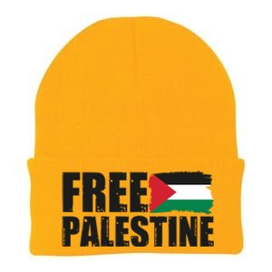 Free Palestine Support Stand With Palestine Knit Cap Winter Beanie