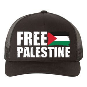 Free Palestine Support Stand With Palestine Yupoong Adult 5-Panel Trucker Hat