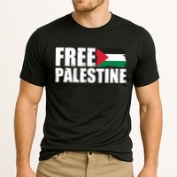 Free Palestine Support Stand With Palestine Cooling Performance Crew T-Shirt