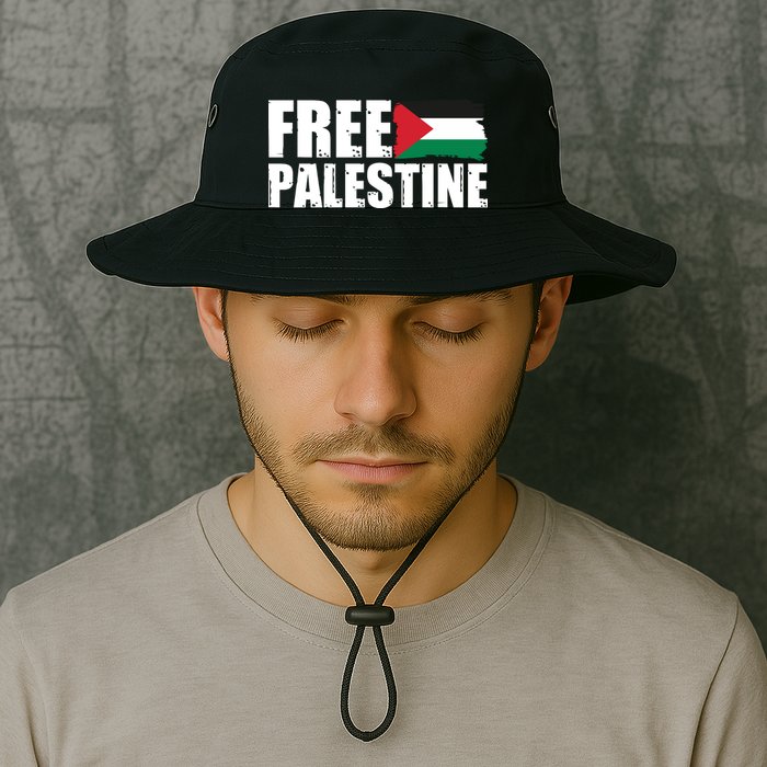 Free Palestine Support Stand With Palestine Bucket Hat