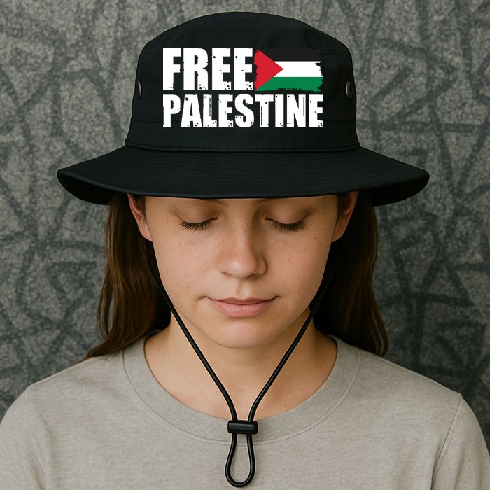 Free Palestine Support Stand With Palestine Bucket Hat