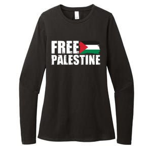 Free Palestine Support Stand With Palestine Womens CVC Long Sleeve Shirt