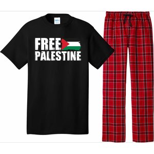 Free Palestine Support Stand With Palestine Pajama Set