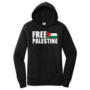 Free Palestine Support Stand With Palestine Women's Pullover Hoodie