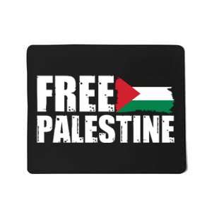 Free Palestine Support Stand With Palestine Mousepad