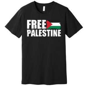 Free Palestine Support Stand With Palestine Premium T-Shirt