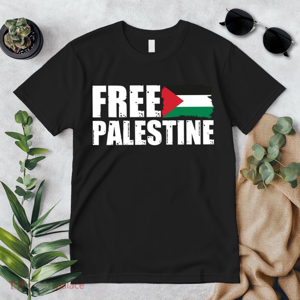 Free Palestine Support Stand With Palestine Premium T-Shirt