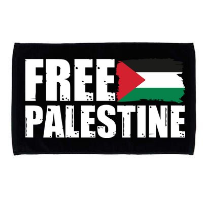 Free Palestine Support Stand With Palestine Microfiber Hand Towel