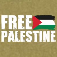 Free Palestine Support Stand With Palestine Garment-Dyed Women's Muscle Tee
