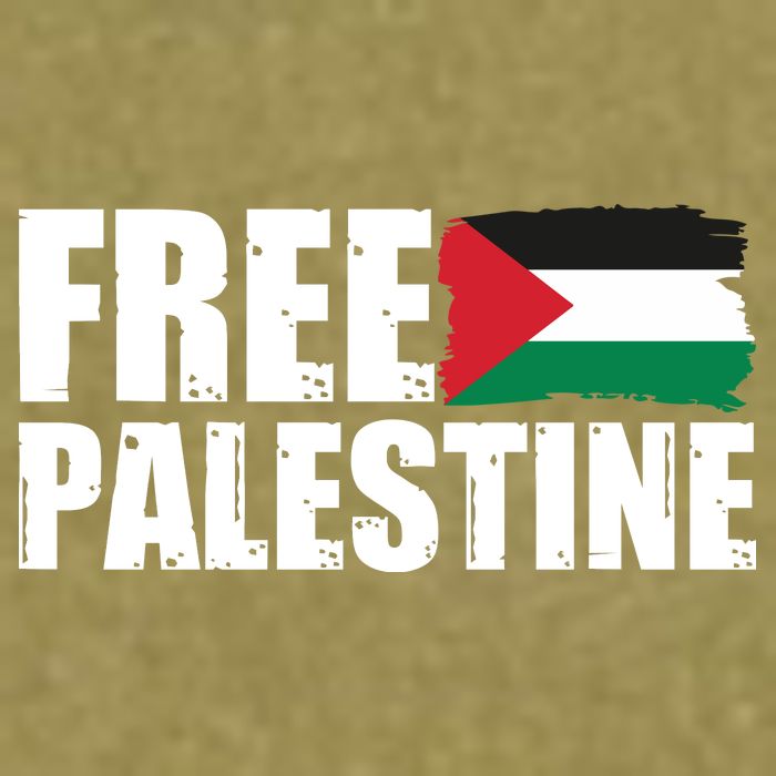 Free Palestine Support Stand With Palestine Garment-Dyed Women's Muscle Tee