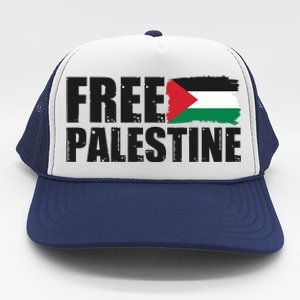 Free Palestine Support Stand With Palestine Trucker Hat