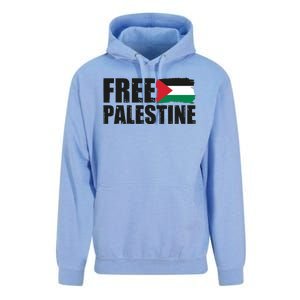 Free Palestine Support Stand With Palestine Unisex Surf Hoodie