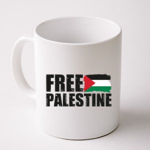 Free Palestine Support Stand With Palestine Coffee Mug