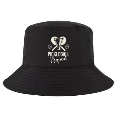 Funny Pickleball Squad Champion Sport Gift Cool Comfort Performance Bucket Hat