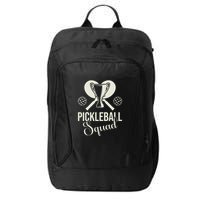 Funny Pickleball Squad Champion Sport Gift City Backpack