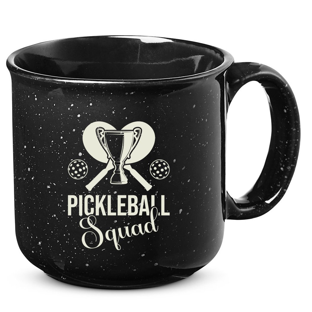 Funny Pickleball Squad Champion Sport Gift 15oz Campfire Ceramic Mug