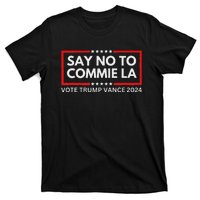 Funny Political Say No To Commie La Vote Trump Vance 2024 T-Shirt