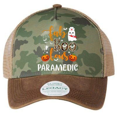 Faboolous Paramedic Spooky Nurse Paramedic Halloween Party Cute Gift Legacy Tie Dye Trucker Hat