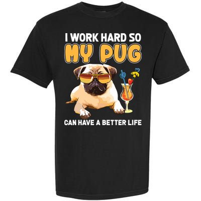 Funny Pug Shirts Pug Lover Gifts Garment-Dyed Heavyweight T-Shirt