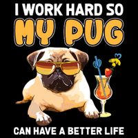 Funny Pug Shirts Pug Lover Gifts Impact Tech Backpack