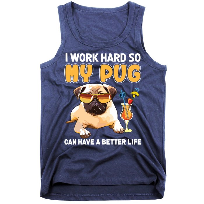 Funny Pug Shirts Pug Lover Gifts Tank Top