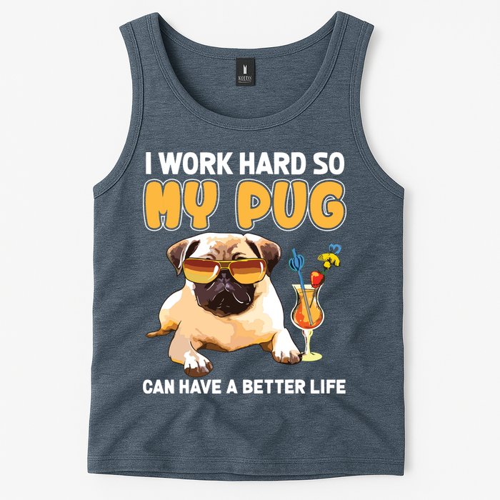 Funny Pug Shirts Pug Lover Gifts Tank Top