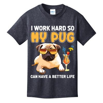 Funny Pug Shirts Pug Lover Gifts Kids T-Shirt