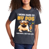 Funny Pug Shirts Pug Lover Gifts Kids T-Shirt
