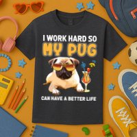 Funny Pug Shirts Pug Lover Gifts Kids T-Shirt