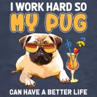 Funny Pug Shirts Pug Lover Gifts Kids T-Shirt