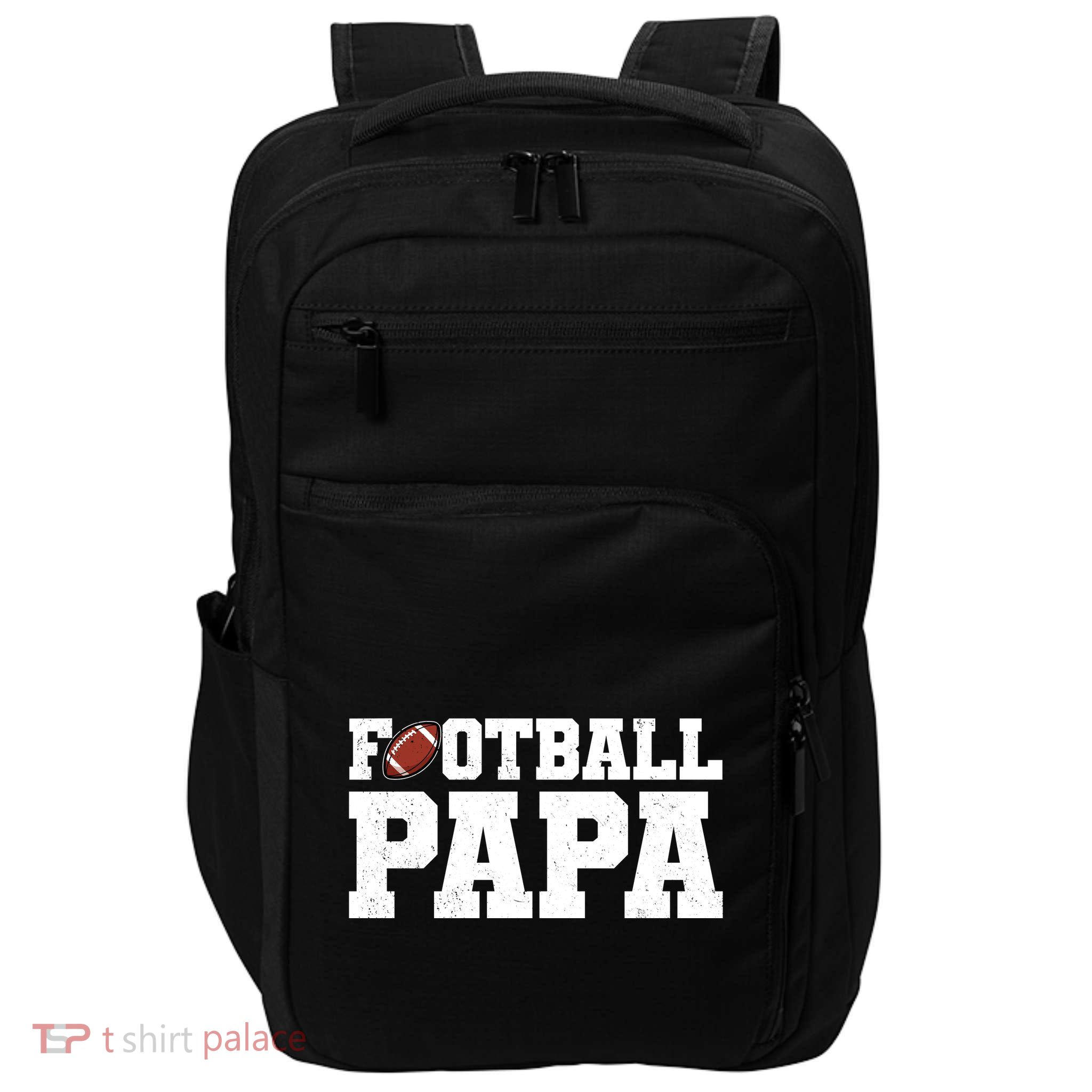 Football Papa Sports Fan Impact Tech Backpack