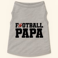 Football Papa Sports Fan Doggie Tank