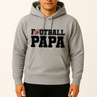Football Papa Sports Fan Hoodie