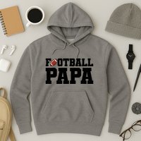 Football Papa Sports Fan Hoodie