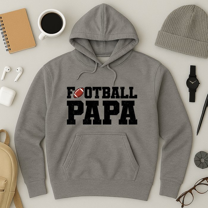 Football Papa Sports Fan Hoodie