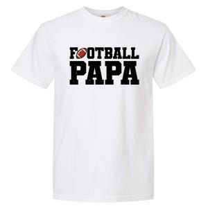 Football Papa Sports Fan Garment-Dyed Heavyweight T-Shirt