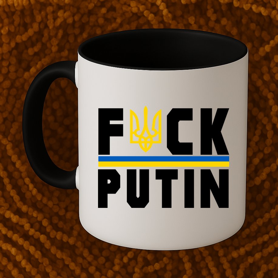 Fuck Putin Support Ukraine Mug