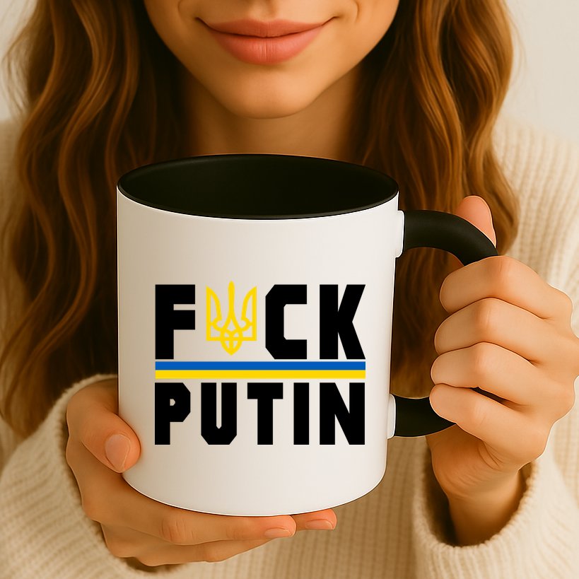 Fuck Putin Support Ukraine Mug