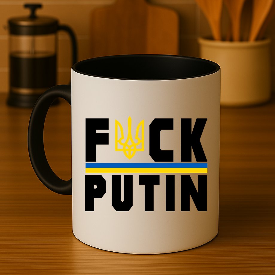 Fuck Putin Support Ukraine Mug