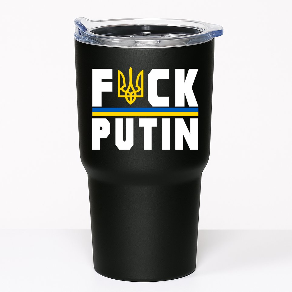 Fuck Putin Support Ukraine Tumbler