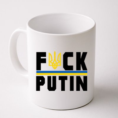 Fuck Putin Support Ukraine Coffee Mug