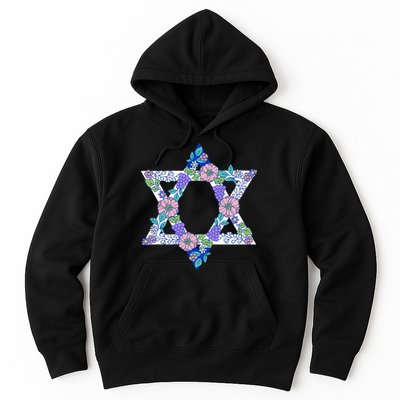 Floral Peace Sign Isreal Hoodie