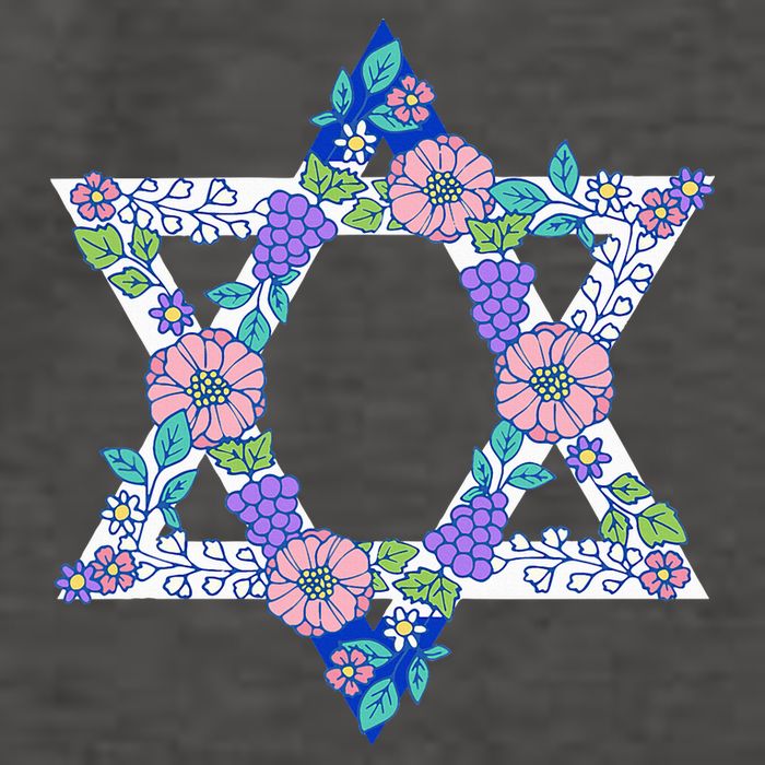Floral Peace Sign Isreal Vector Backpack