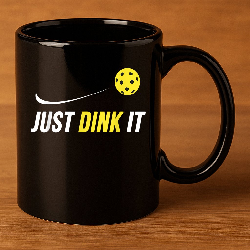 Funny Pickleball Shirt 11oz C Handle Ceramic Mug