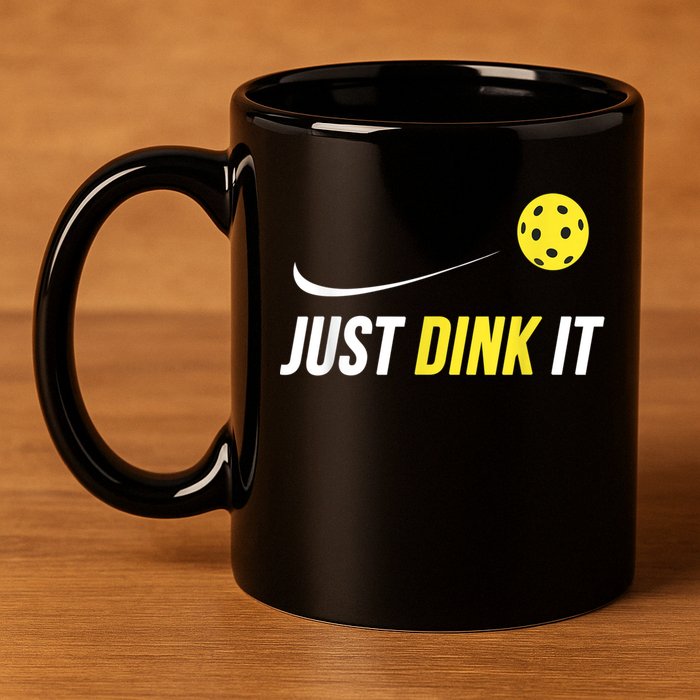 Funny Pickleball Shirt 11oz C Handle Ceramic Mug