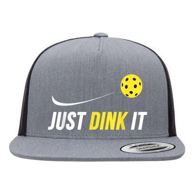 Funny Pickleball Shirt Flat Bill Trucker Hat