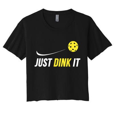 Funny Pickleball Shirt Crop Top
