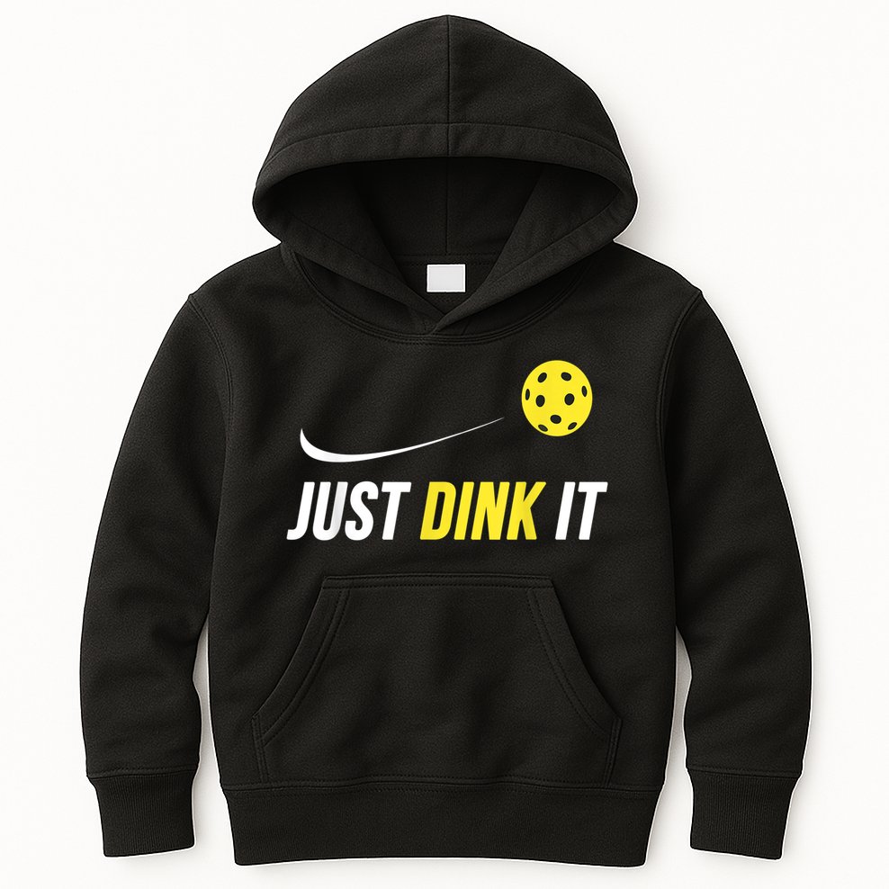 Funny Pickleball Shirt Kids Hoodie