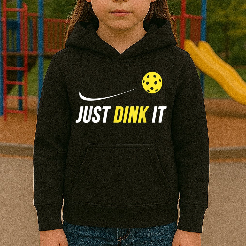 Funny Pickleball Shirt Kids Hoodie