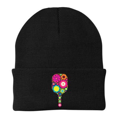 Flowers Pickleball Sports Racquet Racket Paddle Beanie